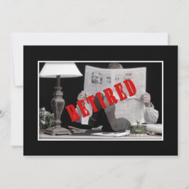 退職パーティの招待状 – 理想的なビジネスパーソ 招待状