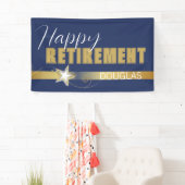 退職パーティーおもしろい!カスタムバナー 横断幕 (インサイチュ)