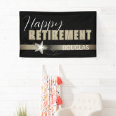 退職パーティーおもしろい!カスタムバナー 横断幕 (インサイチュ)