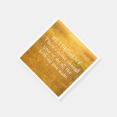 退職パーティーお祝いおもしろい紙ナプキンス スタンダードカクテルナプキン (角)