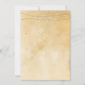 退職パーティーのヴィンテージの退職したなペーパー招待状 招待状 (裏面)