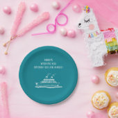 退職パーティーの滑らかな航行のクルージング ペーパープレート (パーティー)