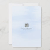 退職パーティーエレガントフローラ招待状 招待状 (裏面)