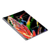 退職パーティーゲストブックアロエフローラ名 ノートブック (右側)