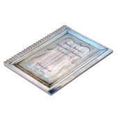 退職パーティーゲストブックウェザードウッドドア ノートブック (左側)