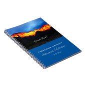 退職パーティーゲストブックネーム、Zion Sunrise ノートブック (右側)