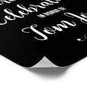 退職パーティーサインは自分で作る ポスター (角)