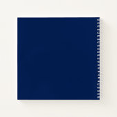 退職パーティーサインインゲストブック ノートブック (裏面)