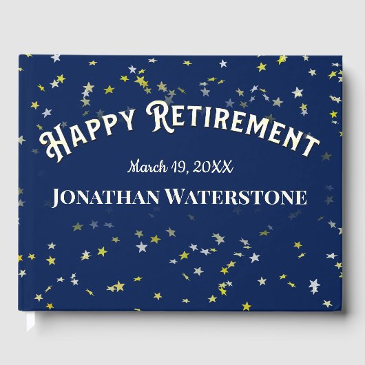 退職パーティーサインイン ゲストブック (正面)