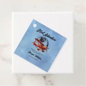 退職パーティーネクストアドベンチャー旅行飛行機 フェイバータグ (インサイチュ)