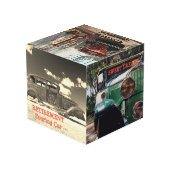 退職パーティーフォトキューブ フォトキューブ (裏面アングル)