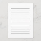 退職パーティー共有お気に入りの作業メモリ アドバイスカード (裏面)