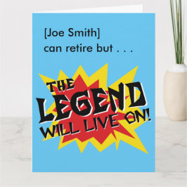 退職パーティー凡例の有効期間 カード