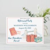 退職パーティー旅行テーマ   招待状 (スタンド正面)