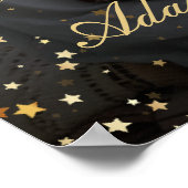 退職パーティー歓迎サイン（写真あり） ポスター (角)