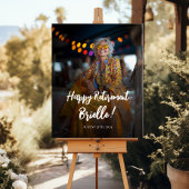 退職パーティー歓迎サイン（写真あり） ポスター