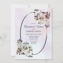 退職パーティー素朴国フローラディナー