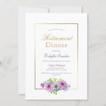 退職パーティー縁ど金ゴールドディナー