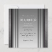 退職パーティー退カスタマイズ職 招待状 (裏面)