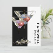 退職パーティー退カスタマイズ職 招待状 (スタンド正面)