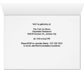 退職パーティー鉄道テーマ35年 (内部横(下))