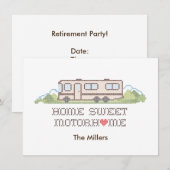 退職パーティー - あなたの招待状をカスタマイズ 招待状 (正面/裏面)