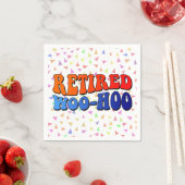 退職パーティー スタンダードカクテルナプキン (インサイチュ)