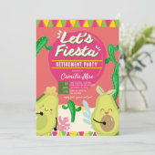 退職パーティー フィエスタ ご招待 招待状 (スタンド正面)