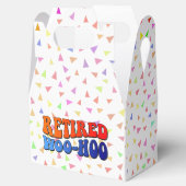 退職パーティー フェイバーボックス (オープン)