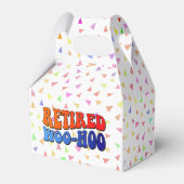 退職パーティー フェイバーボックス (正面サイド)