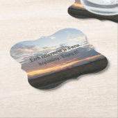 退職パーティー ペーパーコースター (アングル)