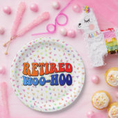 退職パーティー ペーパープレート (パーティー)