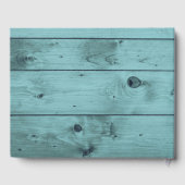 退職パーティー | メイスンジャー素朴フラワーウッド ゲストブック (裏面)