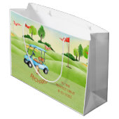 退職パーティー ラージペーパーバッグ (裏面アングル)