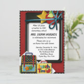 退職パーティー 招待状 (スタンド正面)