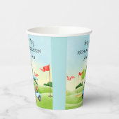 退職パーティー 紙コップ (左)