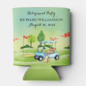 退職パーティー 缶クーラー (裏面)