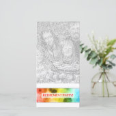 退職パーティー(虹《写真》ぼけ味) (スタンド正面)