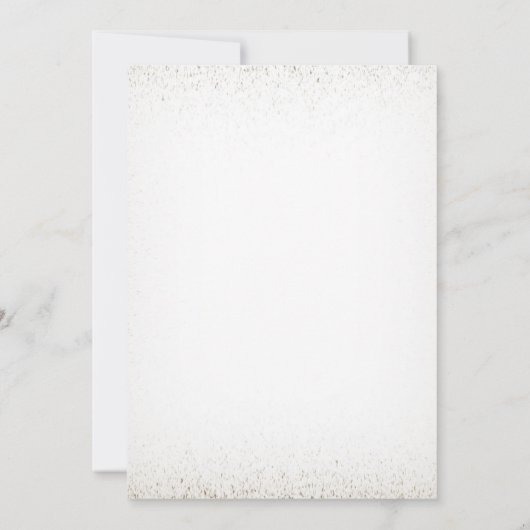 退職パーティー |金ゴールドきらめく 招待状 (裏面)