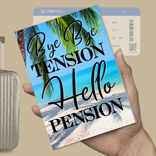 退職ビーチシーンバイバイバイテンションパーティー 招待状