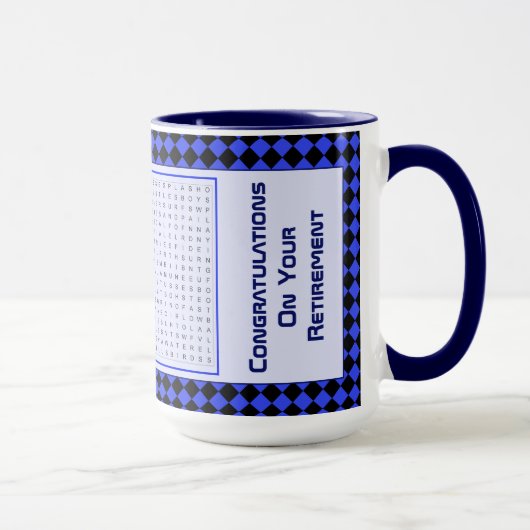 退職ビーチデイゲームマグ マグカップ (右)