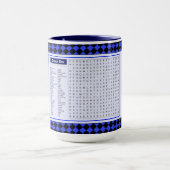 退職ビーチデイゲームマグ マグカップ (中央)