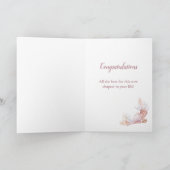 退職ビーチ沿岸貝殻 カード (内部)