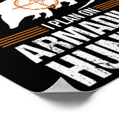 退職プラおもしろいンアルマディロポッサム狩りHun ポスター (角)