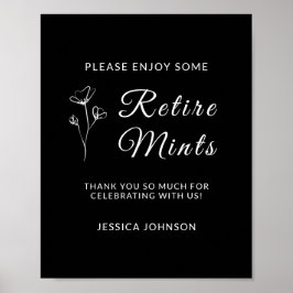 退職モダン党優遇記号 ポスター