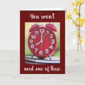 **退職ユーモア**ですが、「真」 カード (黄色い花)