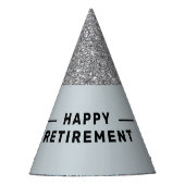 退職事務パーティー パーティーハット (正面)