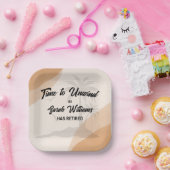 退職会社のお別れパーティー ペーパープレート (パーティー)