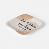 退職会社のお別れパーティー ペーパープレート (傾斜あり)