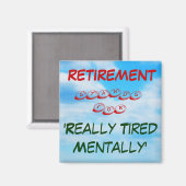 退職冷蔵庫用マグネット マグネット (正面/裏面)